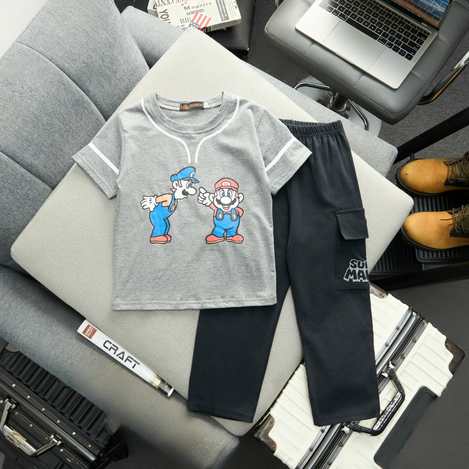 Short Sleeves Pyjamas Boys