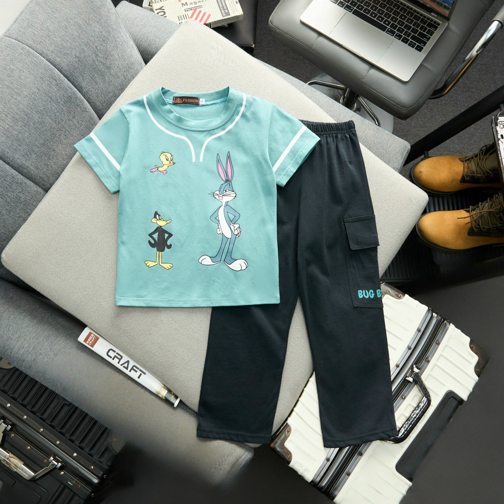 Short Sleeves Pyjamas Boys