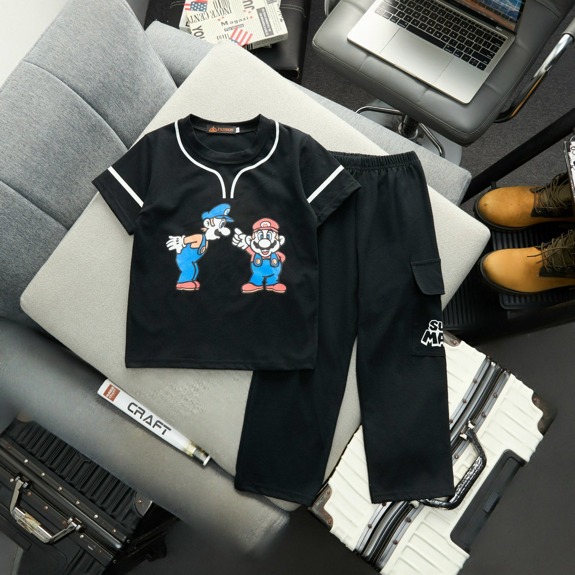 Short Sleeves Pyjamas Boys