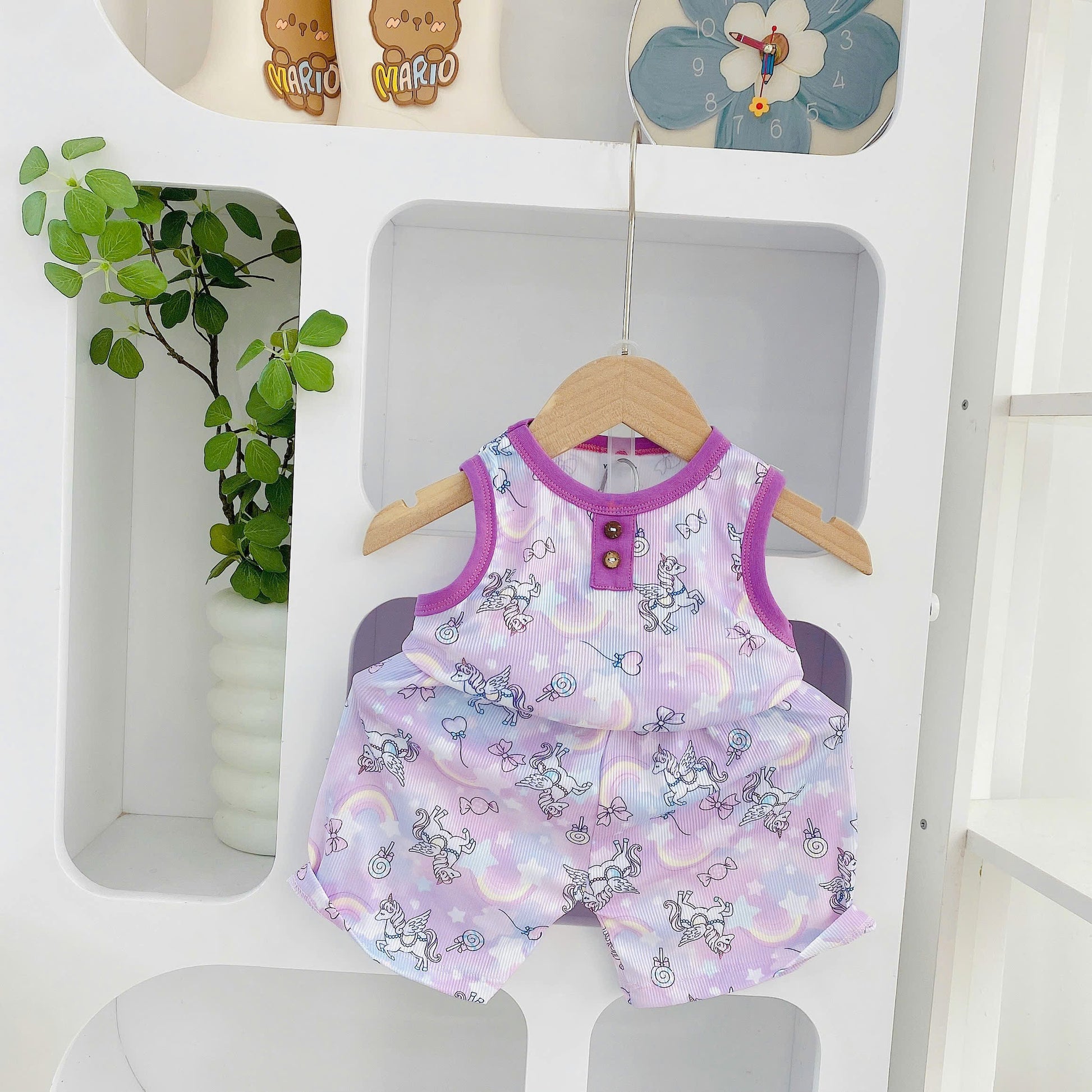 Yuzzin Sleeveless Set with Shorts