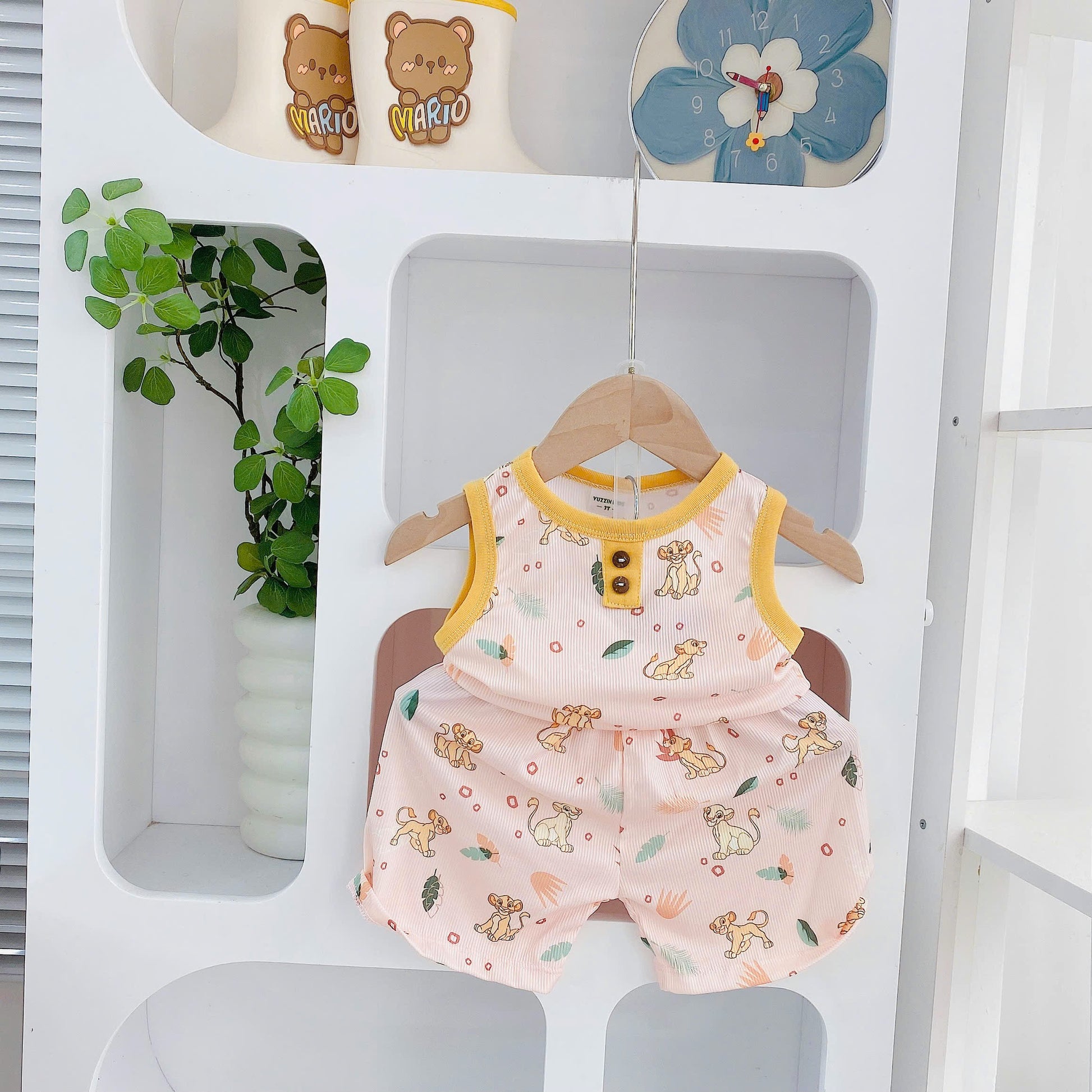 Yuzzin Sleeveless Set with Shorts