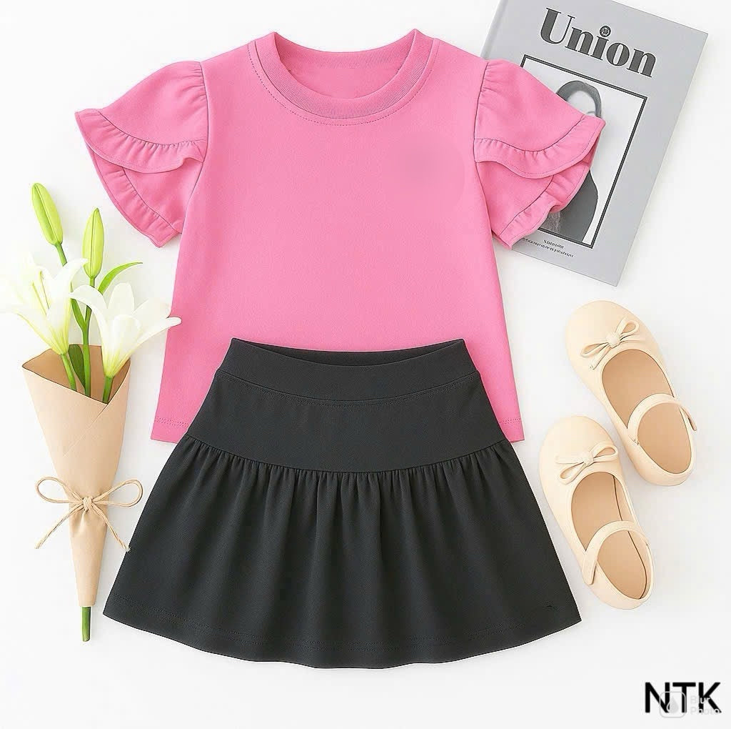 Plain Skorts Sets