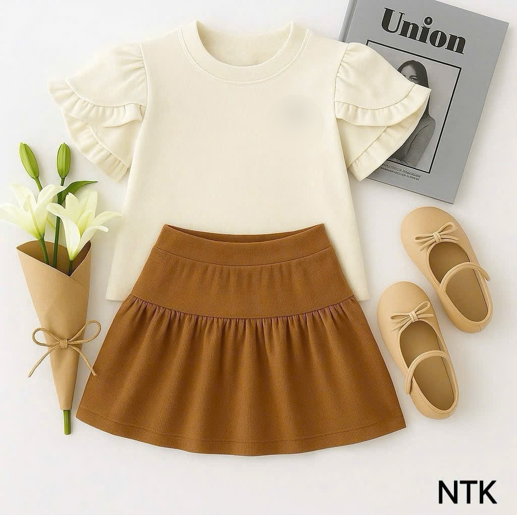 Plain Skorts Sets