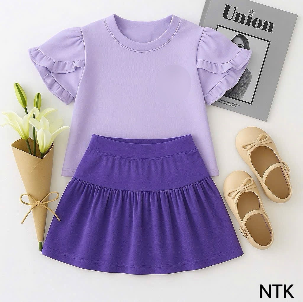 Plain Skorts Sets
