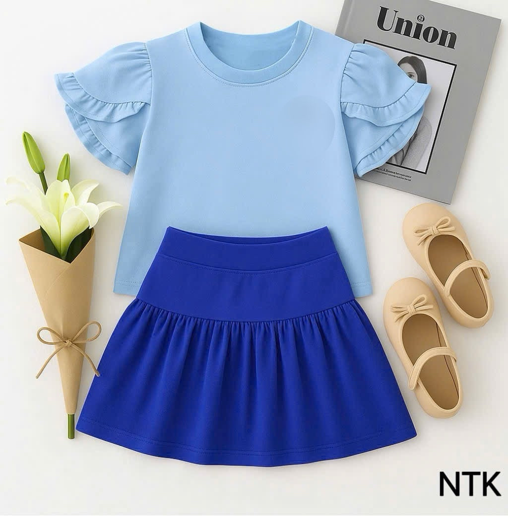 Plain Skorts Sets