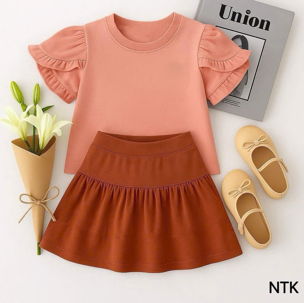 Plain Skorts Sets