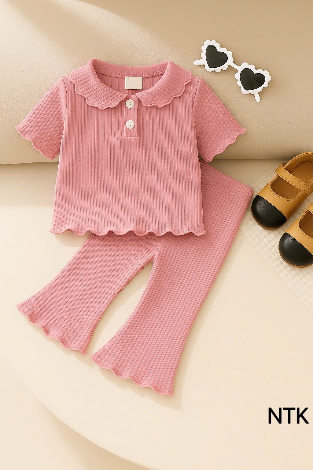 NTk Plain Knitted Set