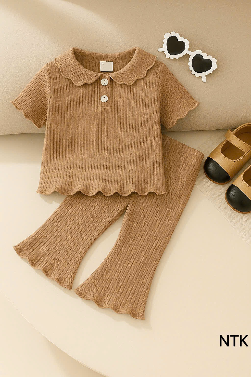 NTk Plain Knitted Set