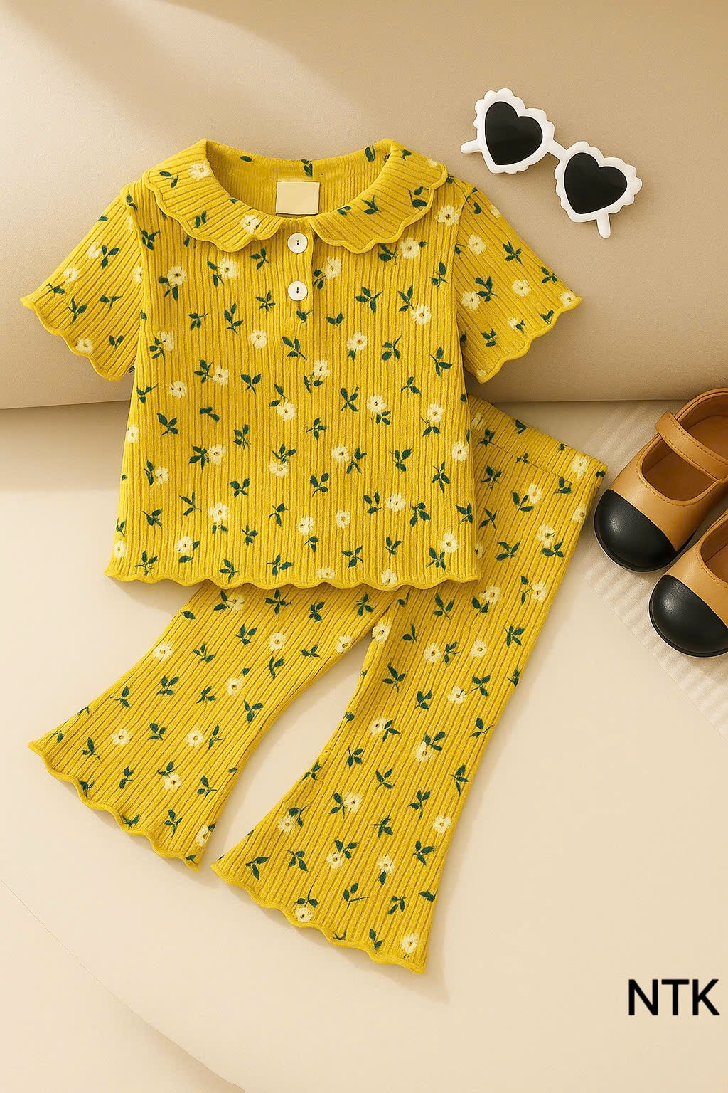 NTk Plain Knitted Set