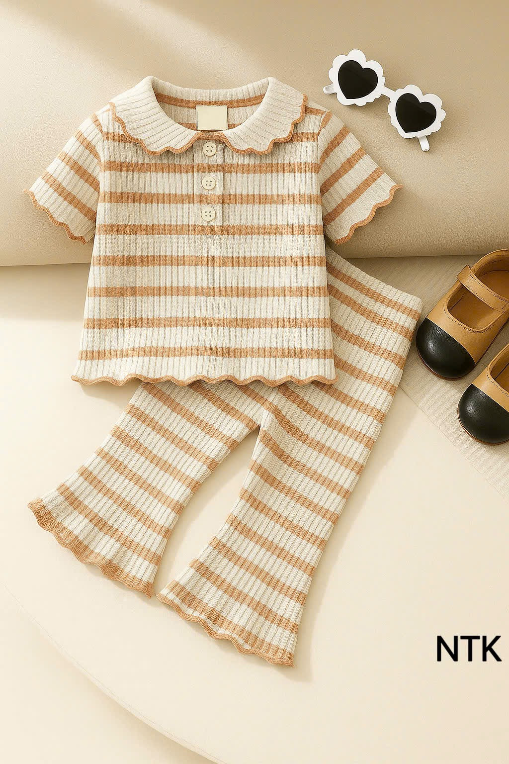 NTk Plain Knitted Set
