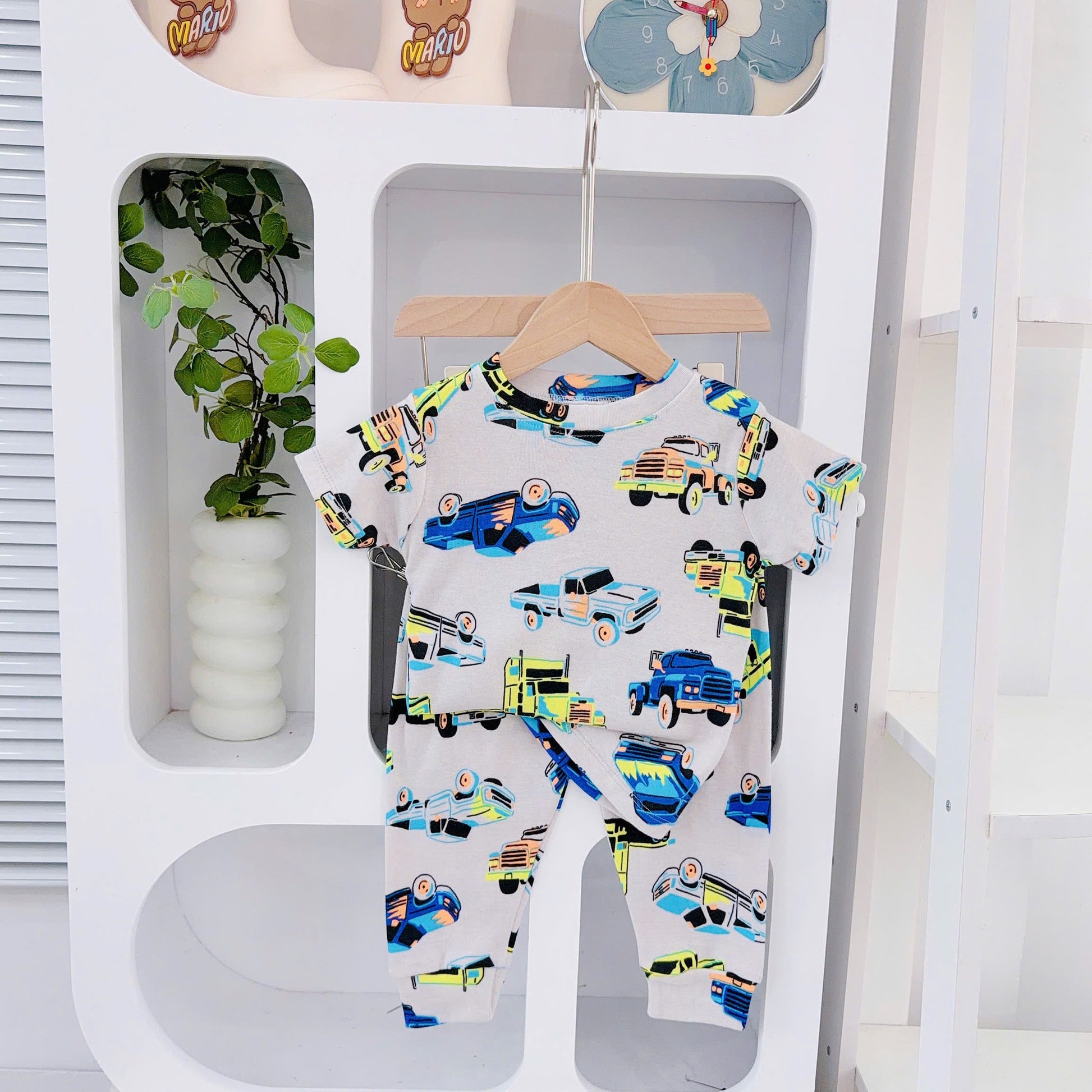 Yuzzin Cotton Shortsleeves Pyjamas