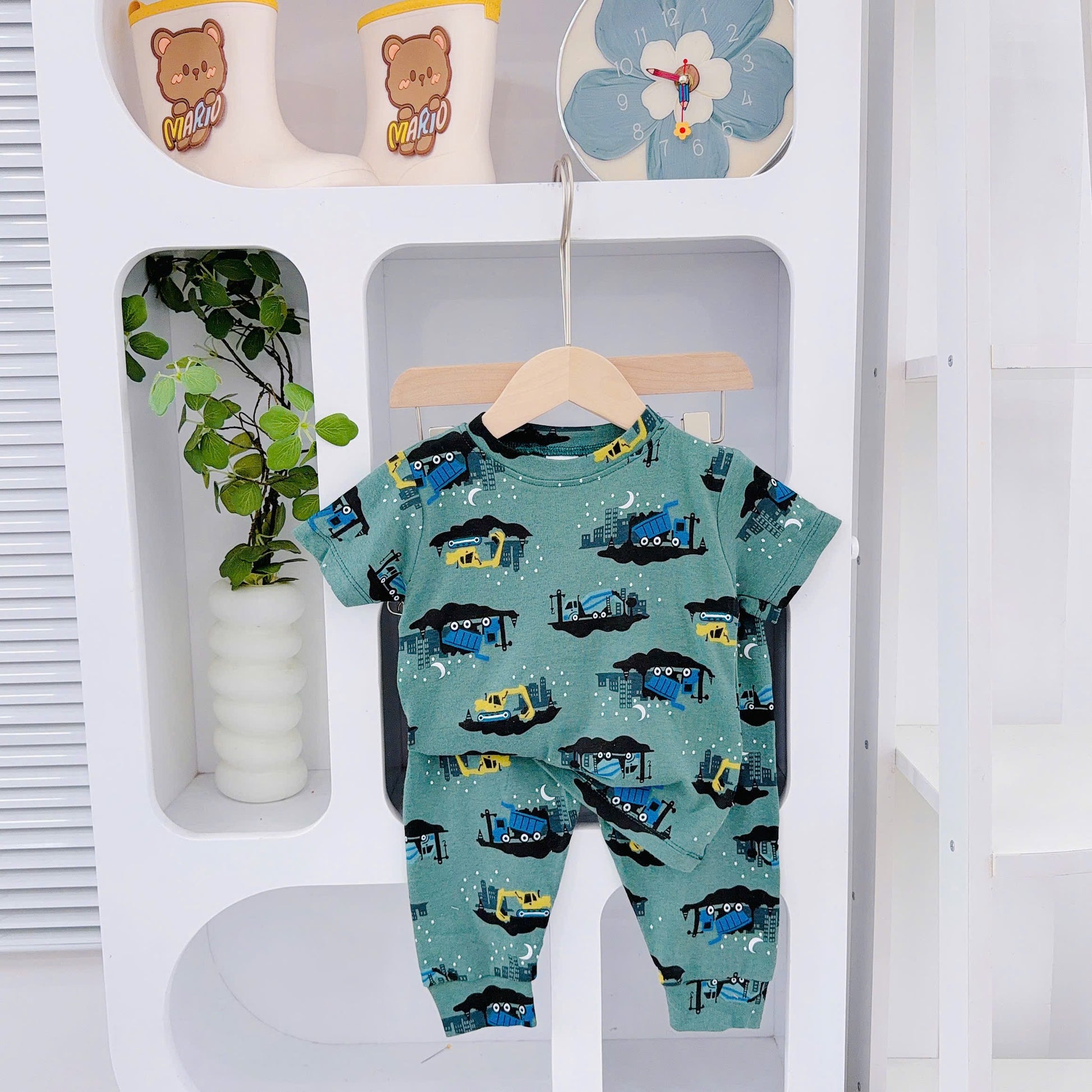 Yuzzin Cotton Shortsleeves Pyjamas