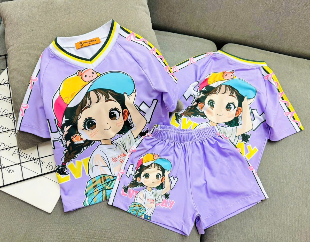 Girls Drifit 3D cotton