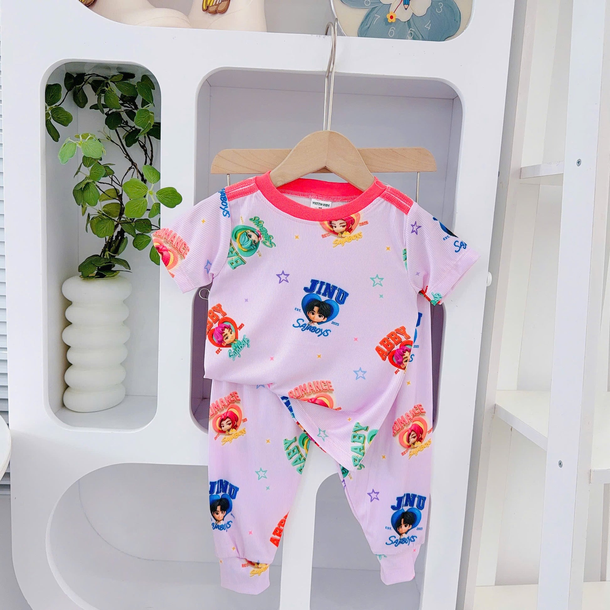 Yuzzin Shortsleeves Pjs