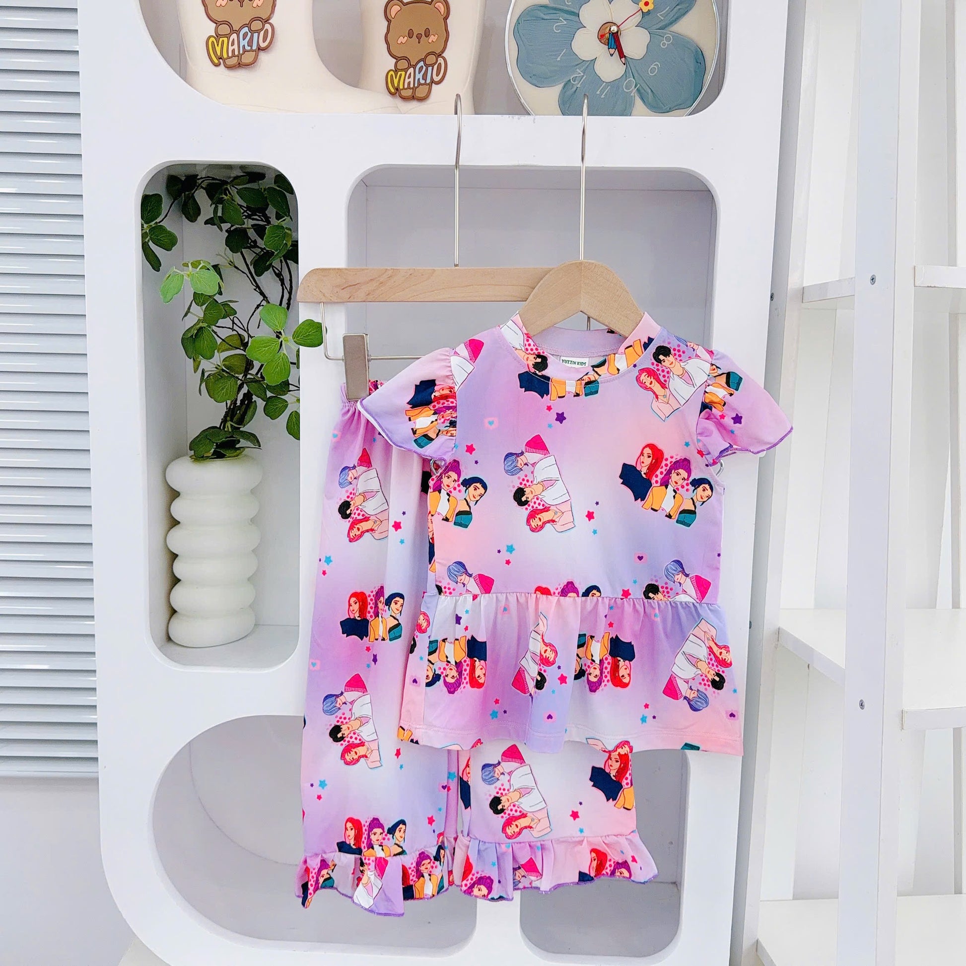 Girls Yuzzin Pyjamas