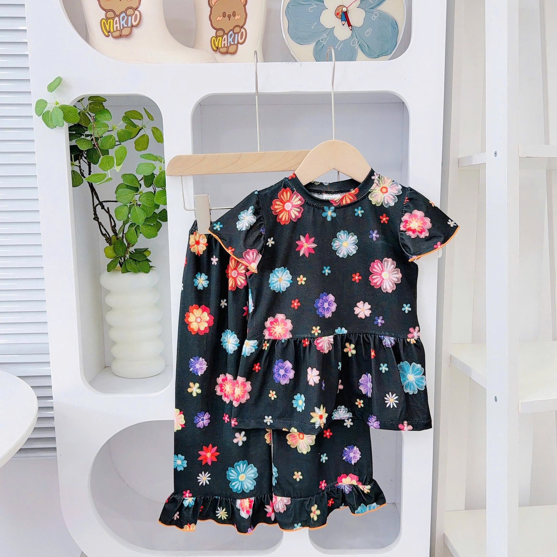 Yuzzin Babydoll Capsleeves Pyjamas