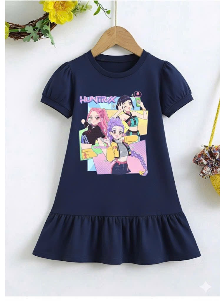 NTK Huntrix Cotton Dresses