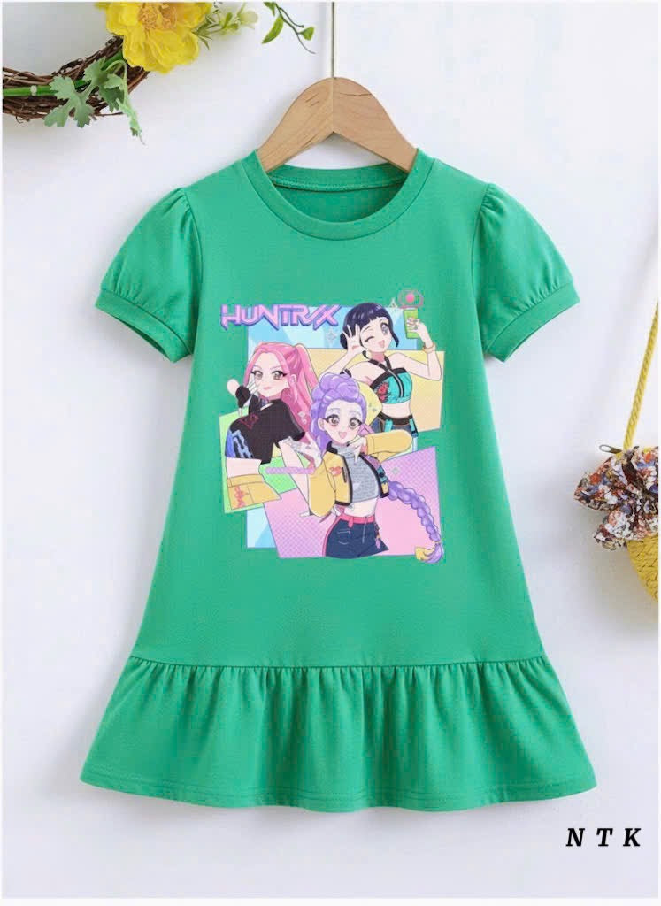 NTK Huntrix Cotton Dresses