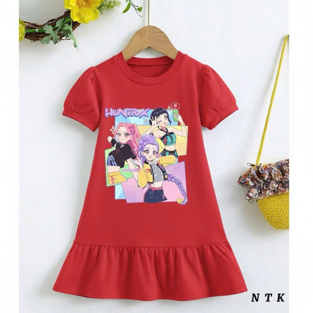 NTK Huntrix Cotton Dresses