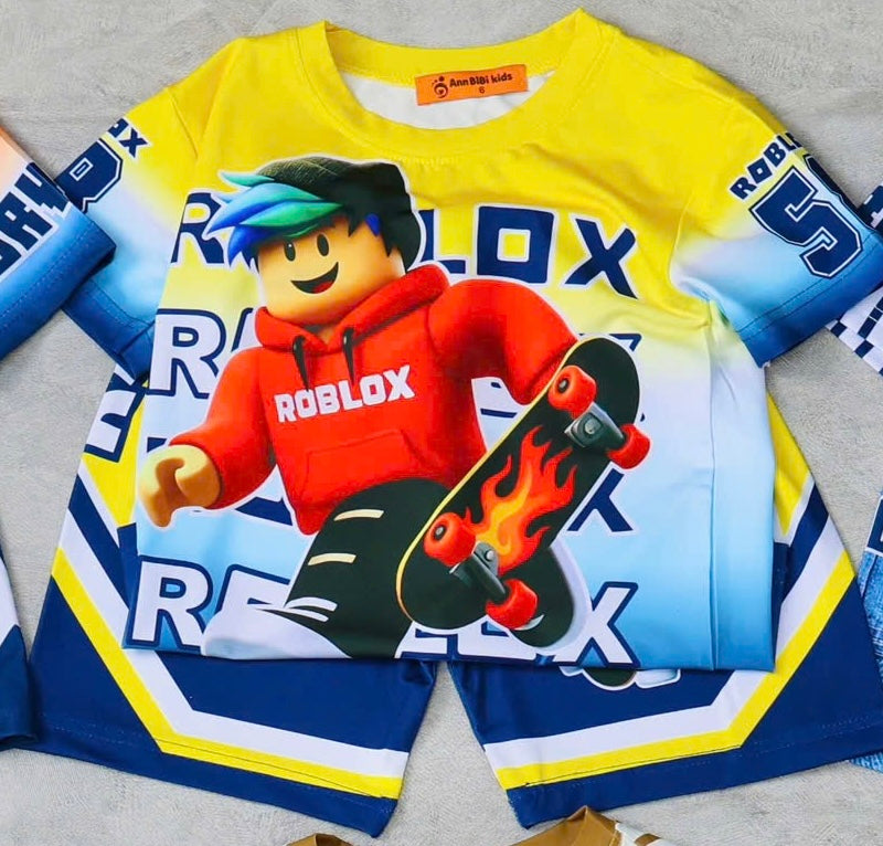 Boys 3D Cotton Drifit Play Suits