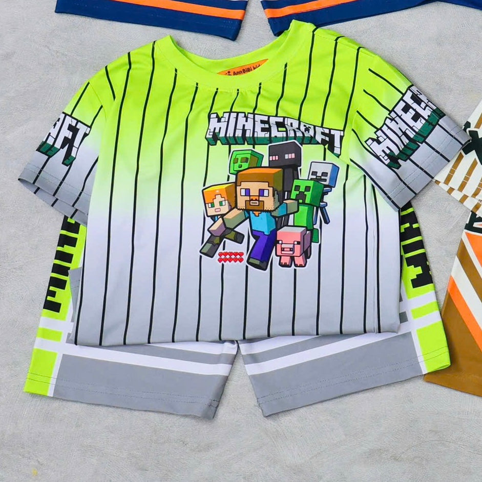 Boys 3D Cotton Drifit Play Suits