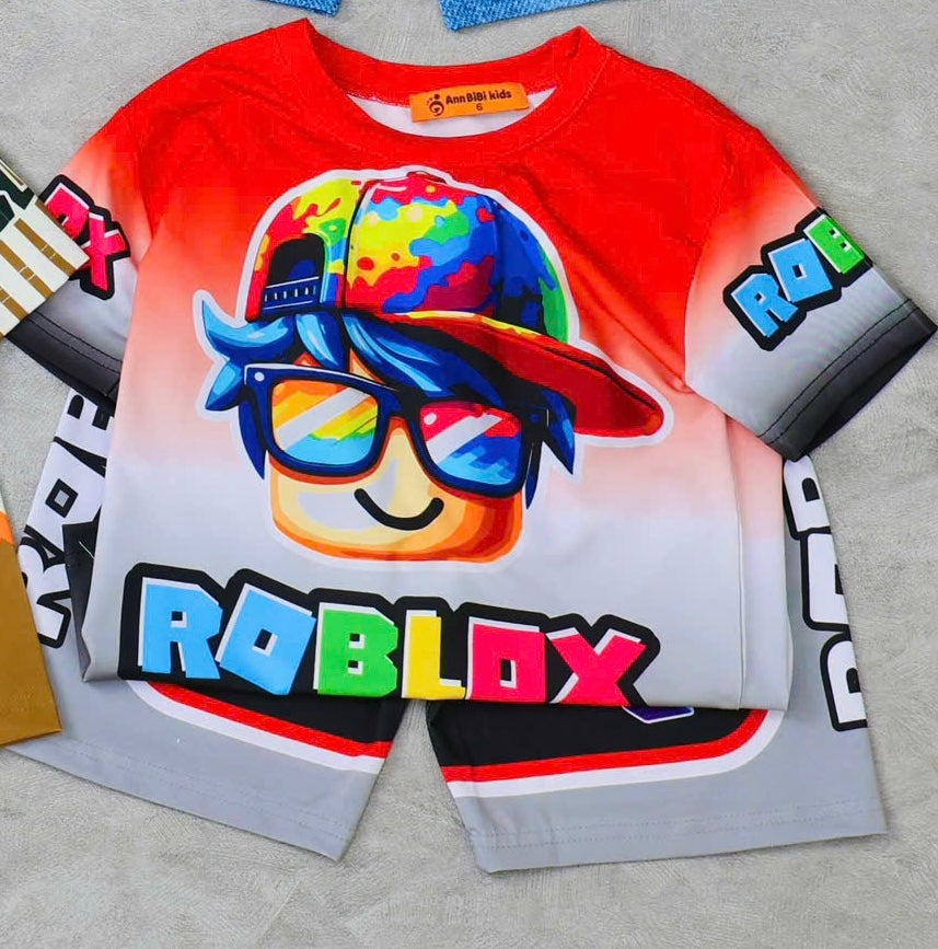 Boys 3D Cotton Drifit Play Suits