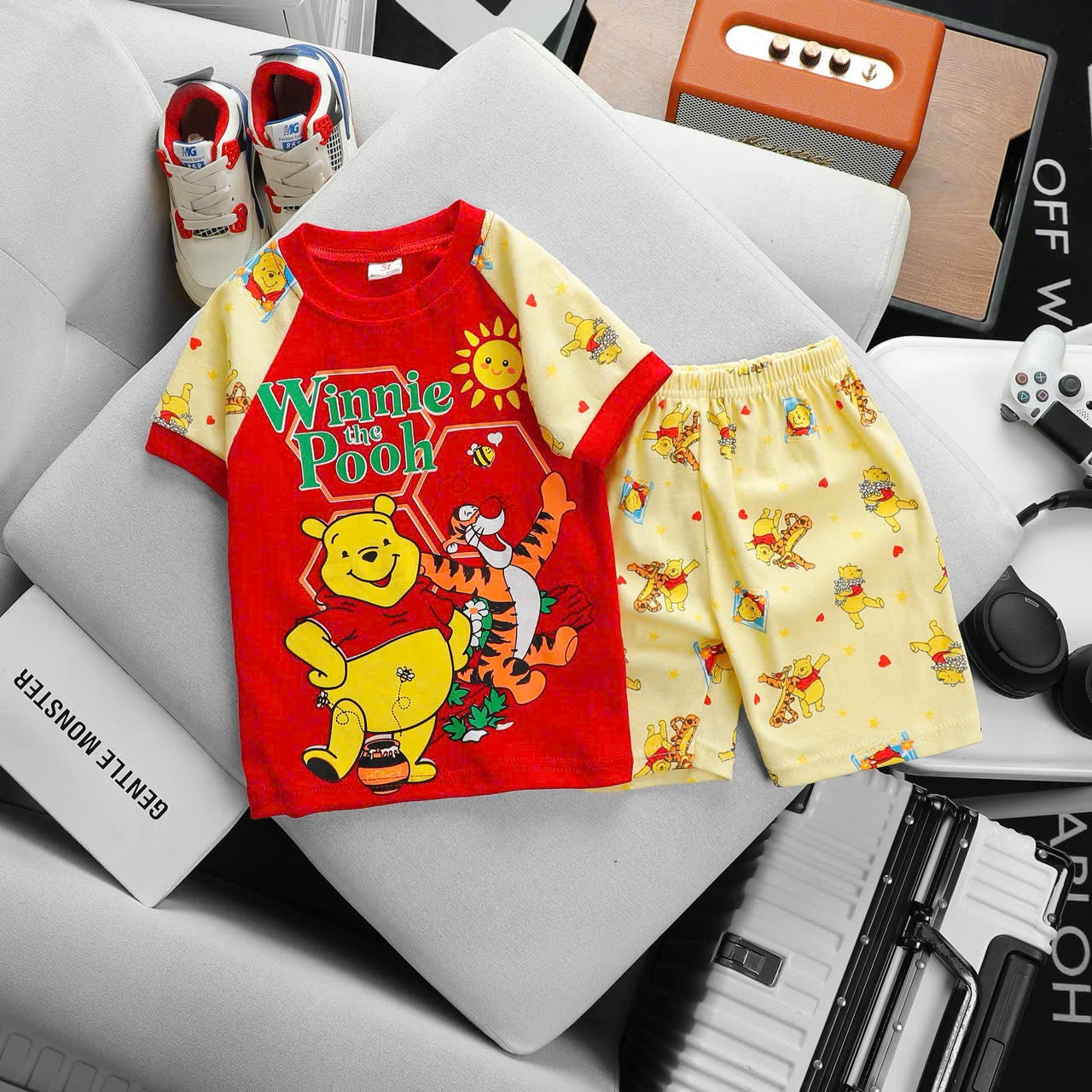 Boys Printed  Play Suit