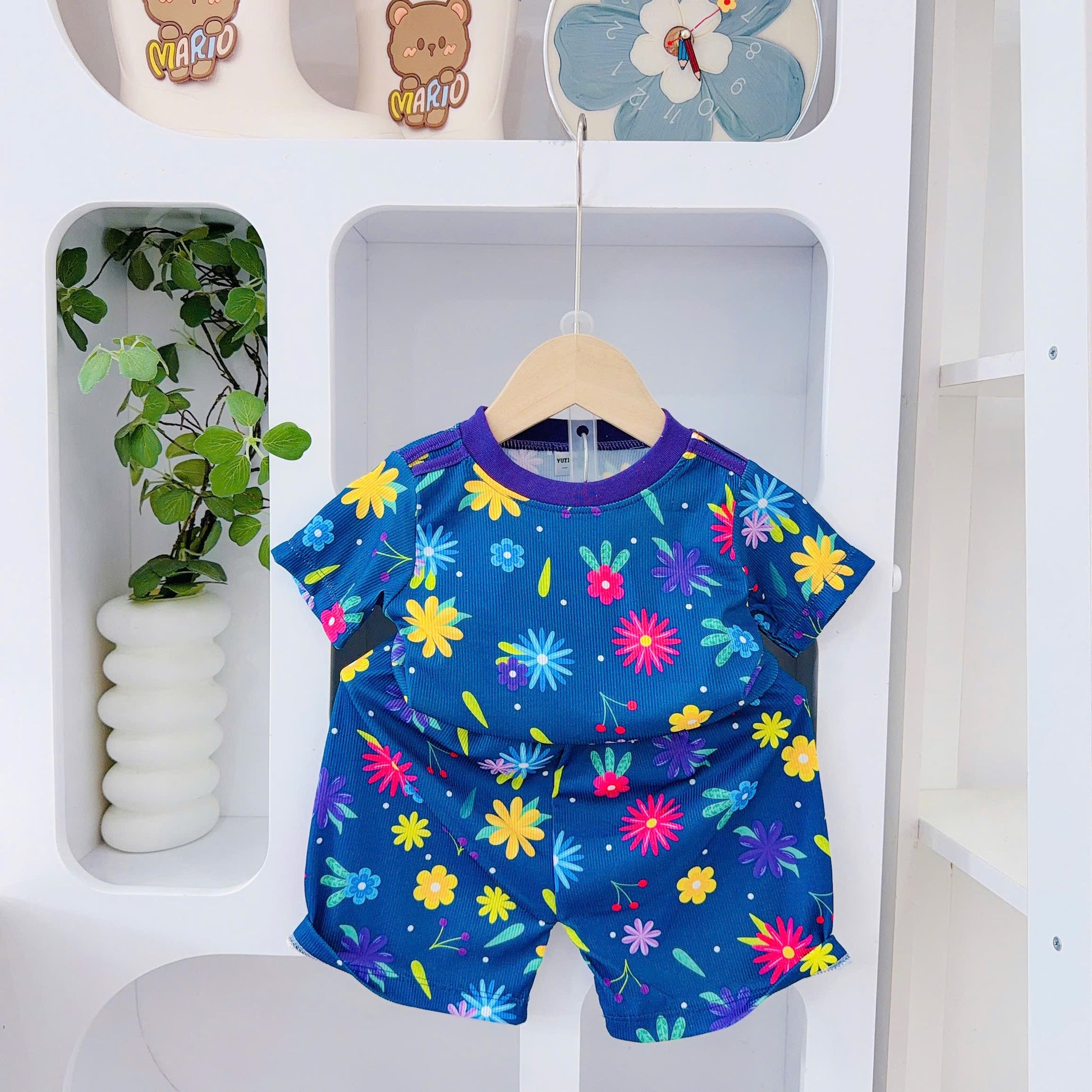 Yuzzin Short Sleeves Play Suit