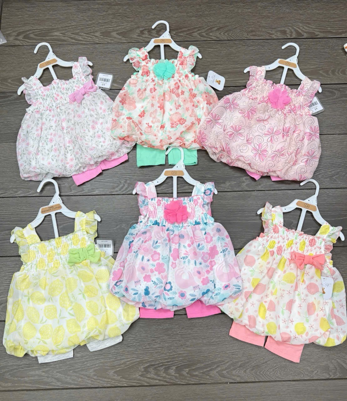 Baby Girl Sleeveless Ruffles Set