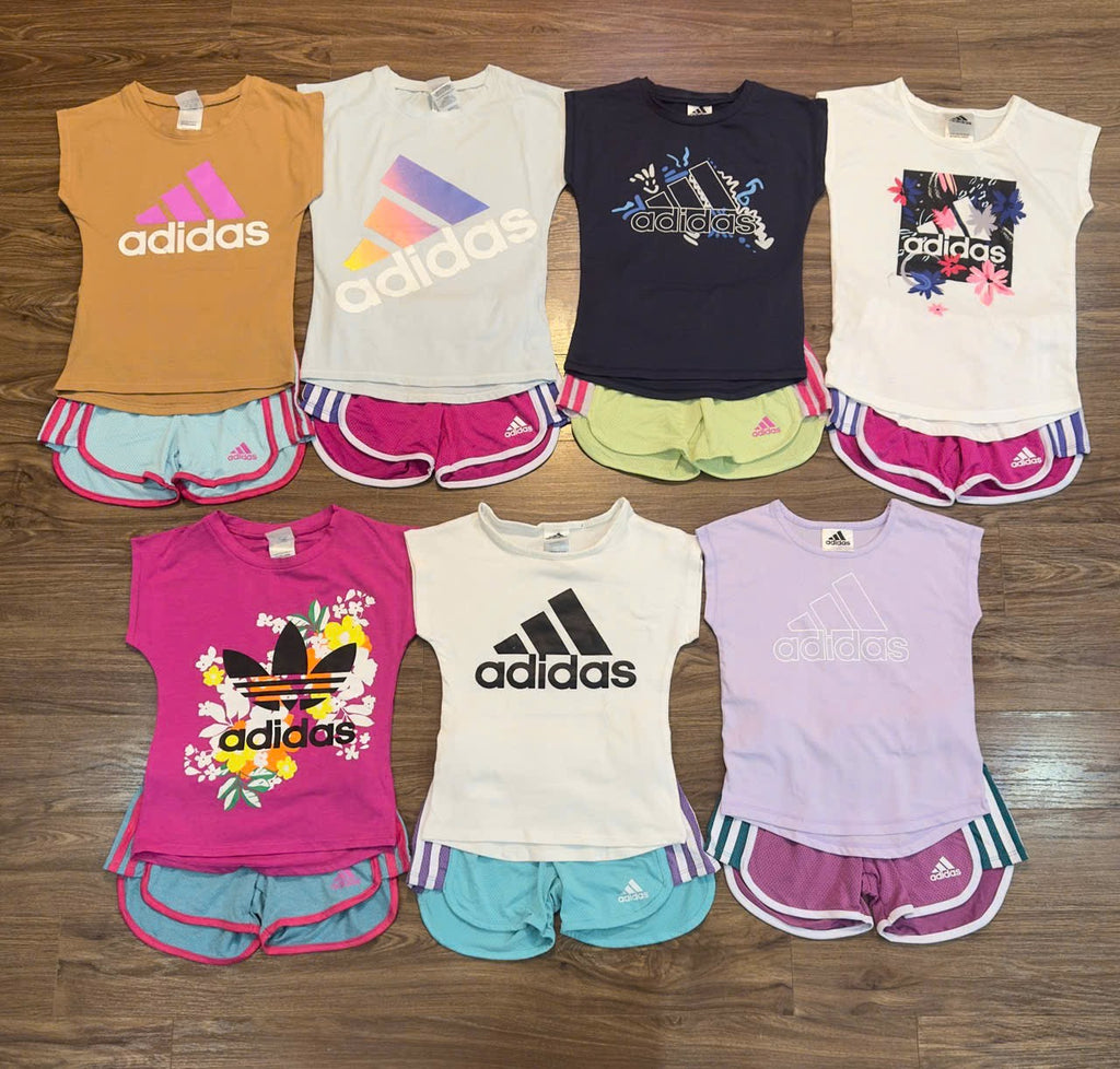 Girls Authentic Adidas Set