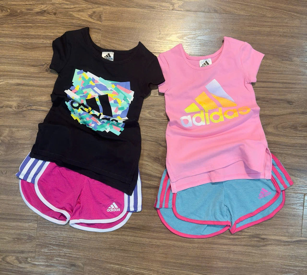 Girls Authentic Adidas Set