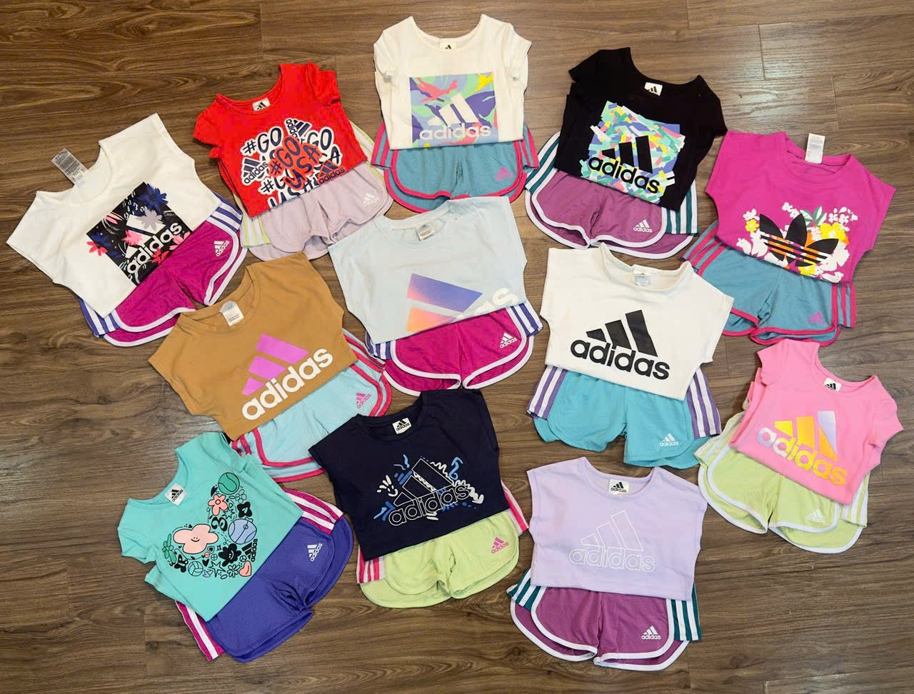 Girls Authentic Adidas Set