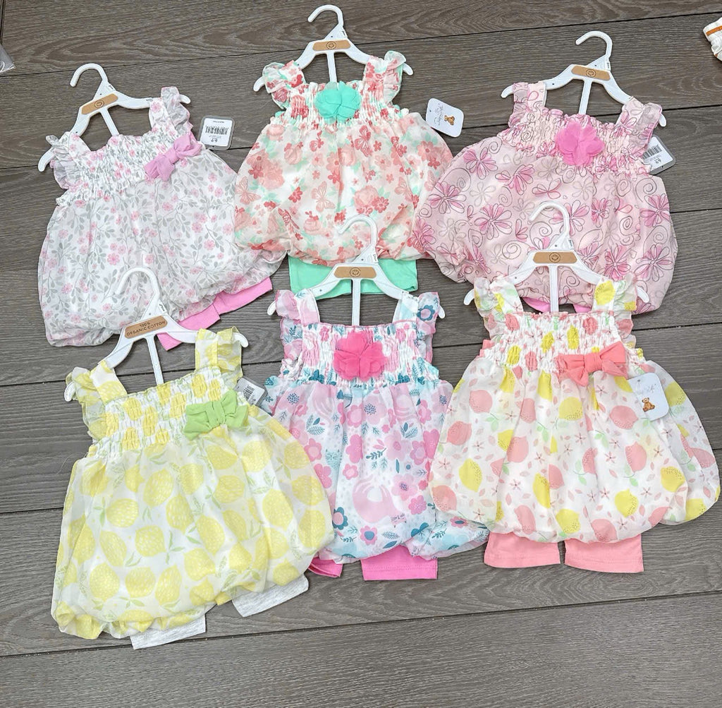 Baby Girl Sleeveless Ruffles Set