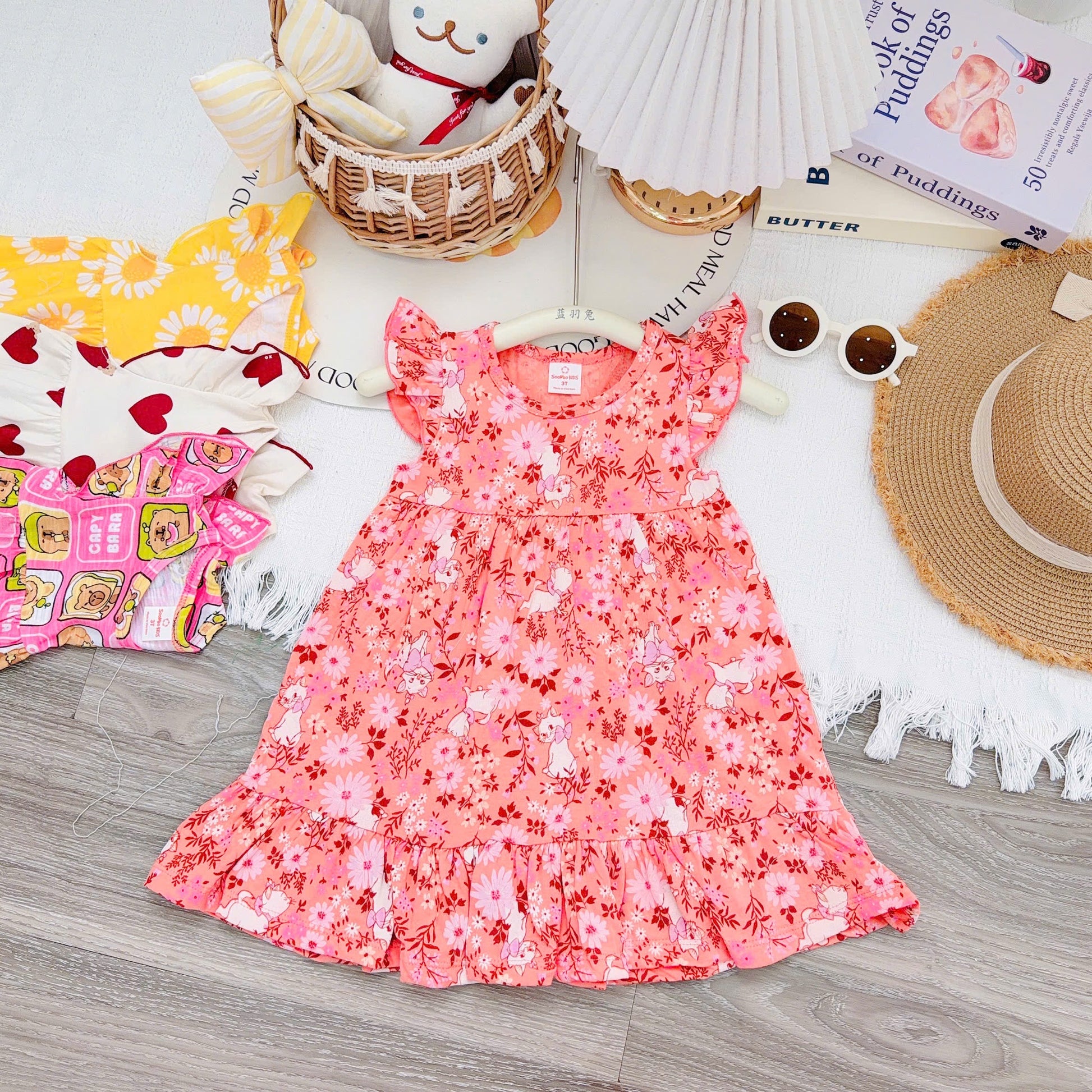 Capsleeves Soomio Cotton Dress