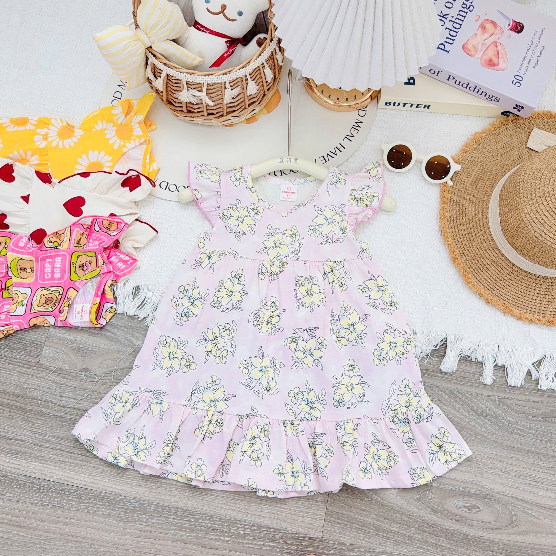 Capsleeves Soomio Cotton Dress