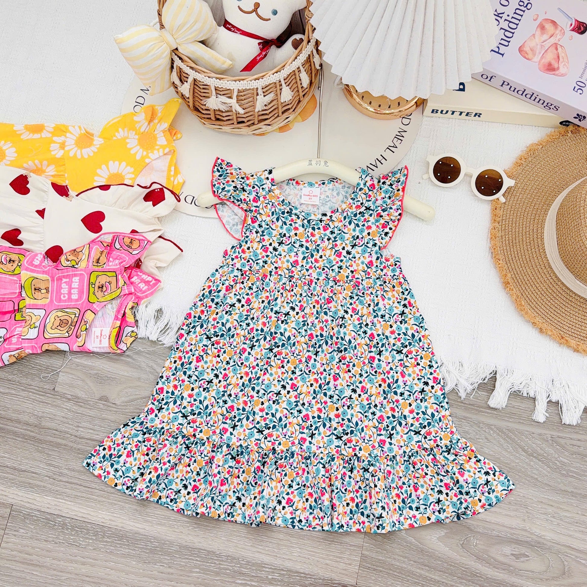 Capsleeves Soomio Cotton Dress