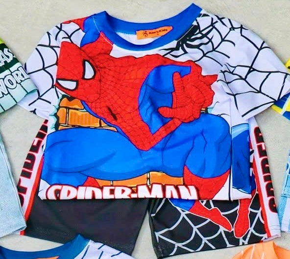 3D Cotton Boys Drifit Play Suit