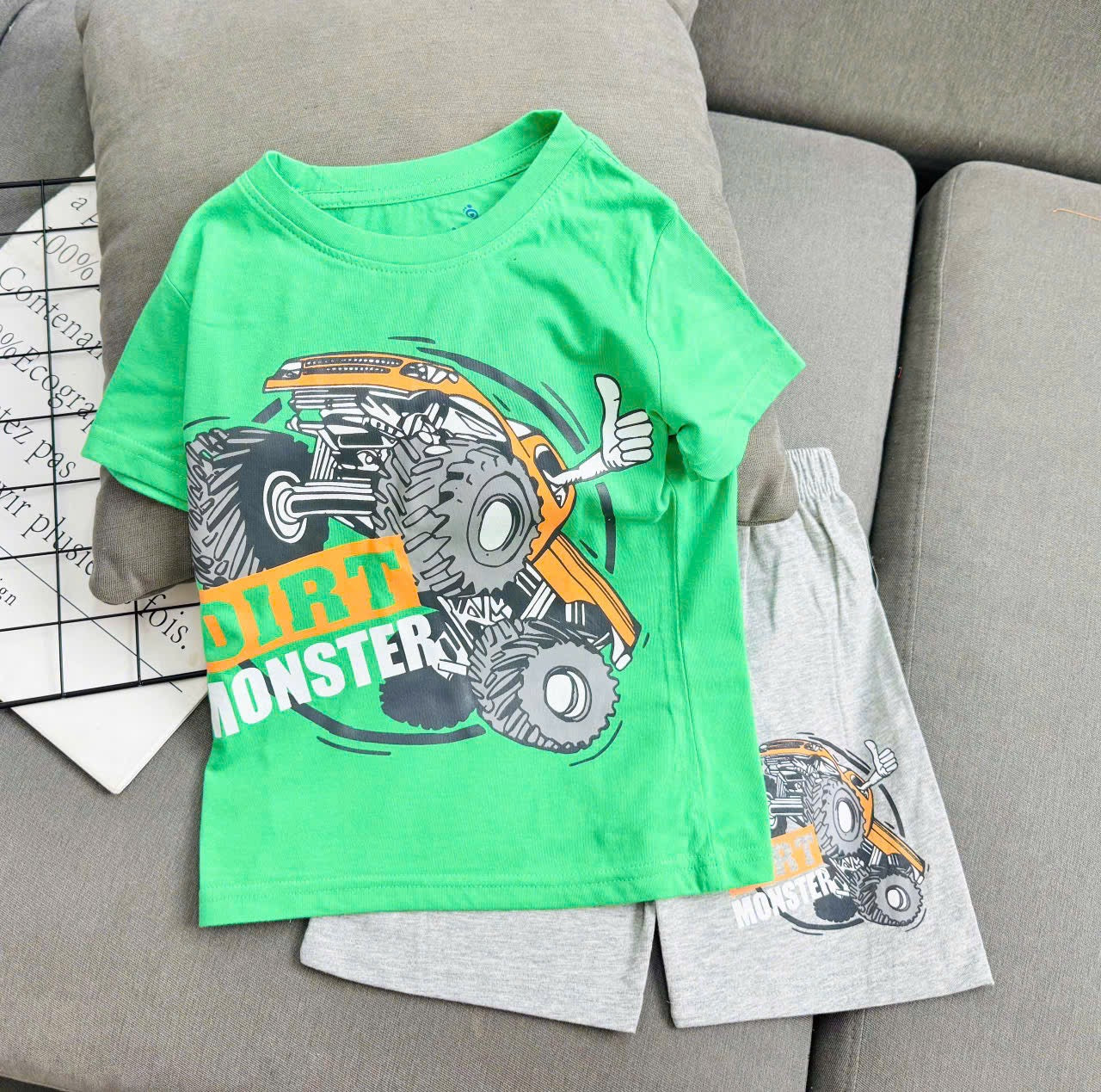 Big Boys Cotton Play Suits