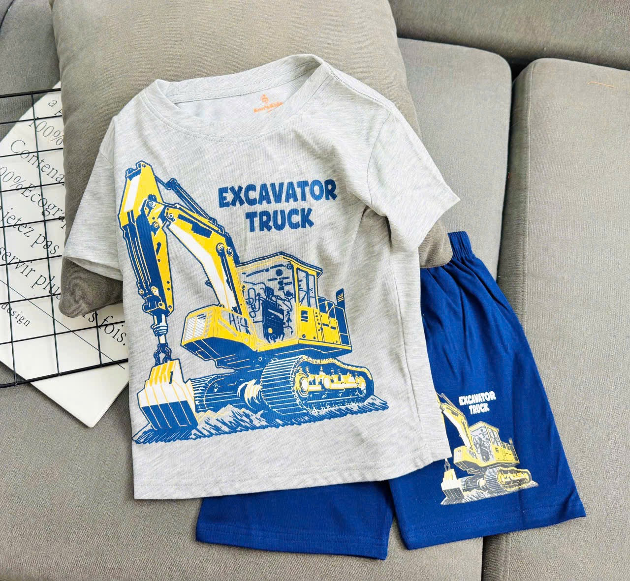 Big Boys Cotton Play Suits