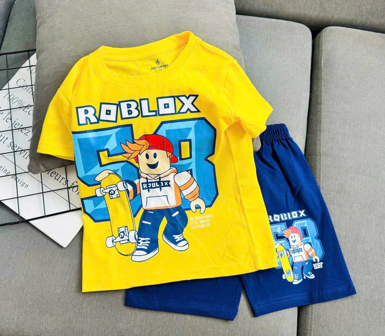 Big Boys Cotton Play Suits