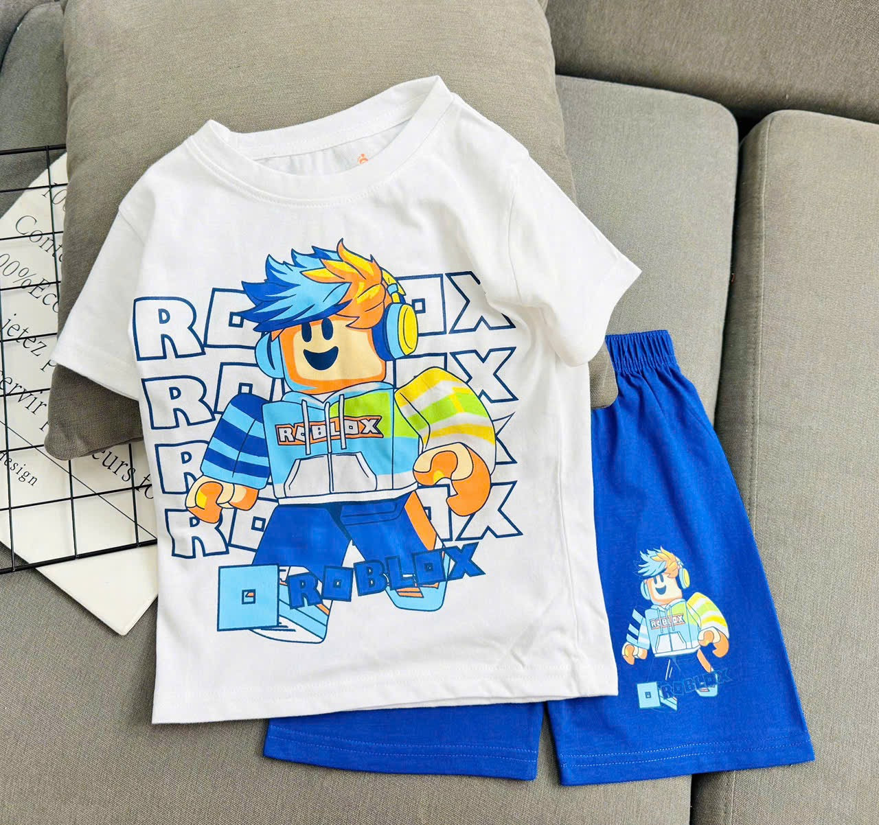 Big Boys Cotton Play Suits