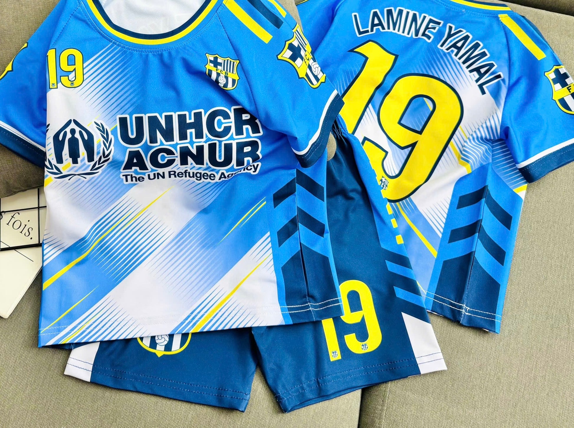 Football 3D Cotton Play Suit Jersey