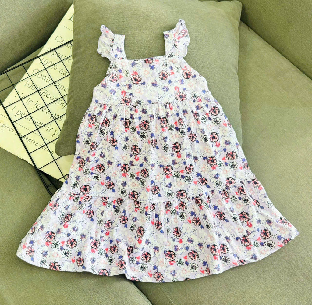 Sleeveless Ruffles Short Dress