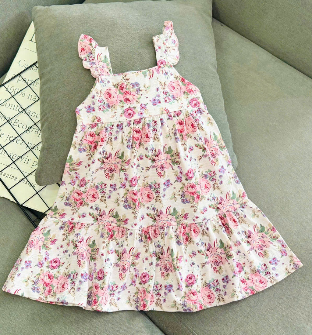 Sleeveless Ruffles Short Dress