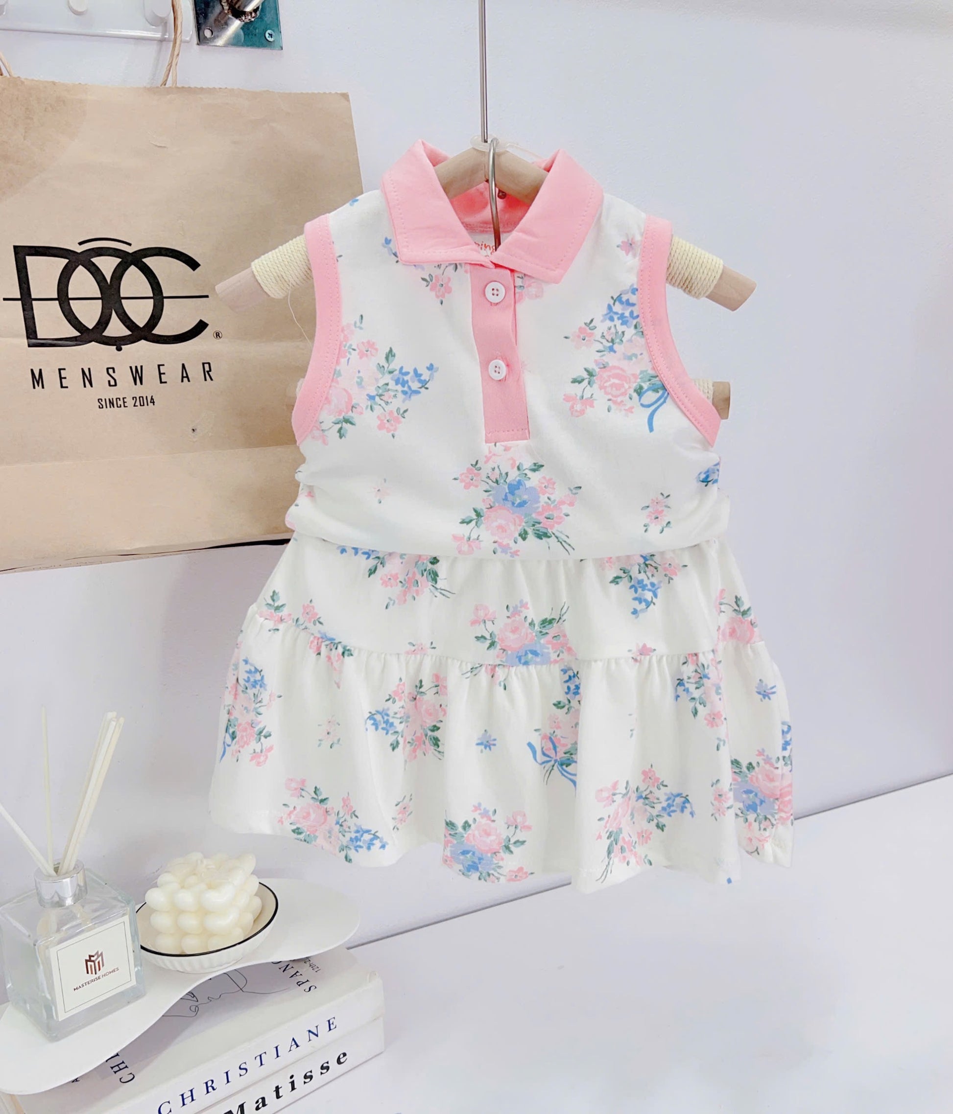 Jumping Bean Collared Skorts