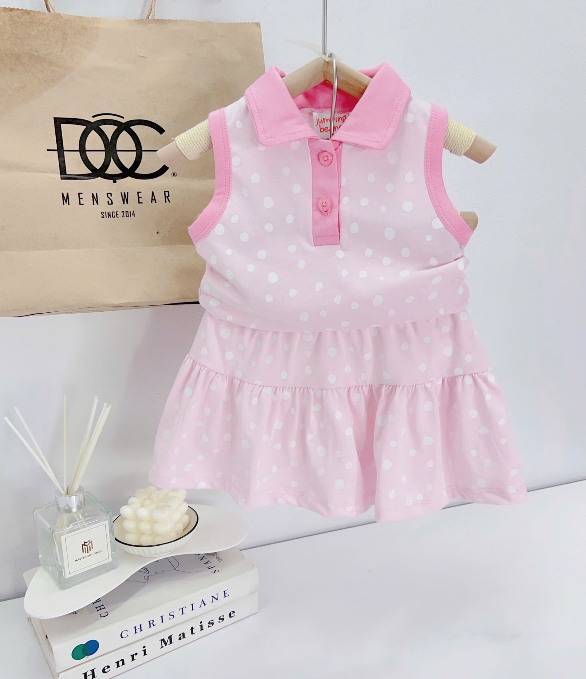 Jumping Bean Collared Skorts