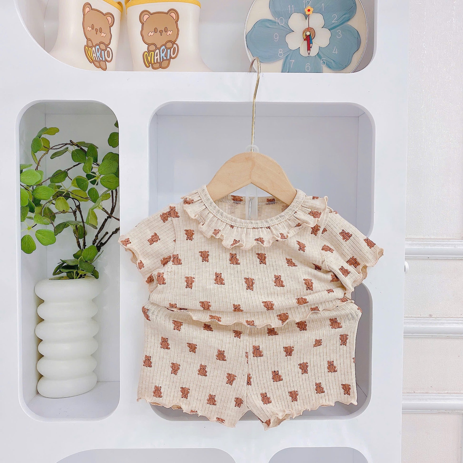 Lynhkids Pleated Girls Play time Set