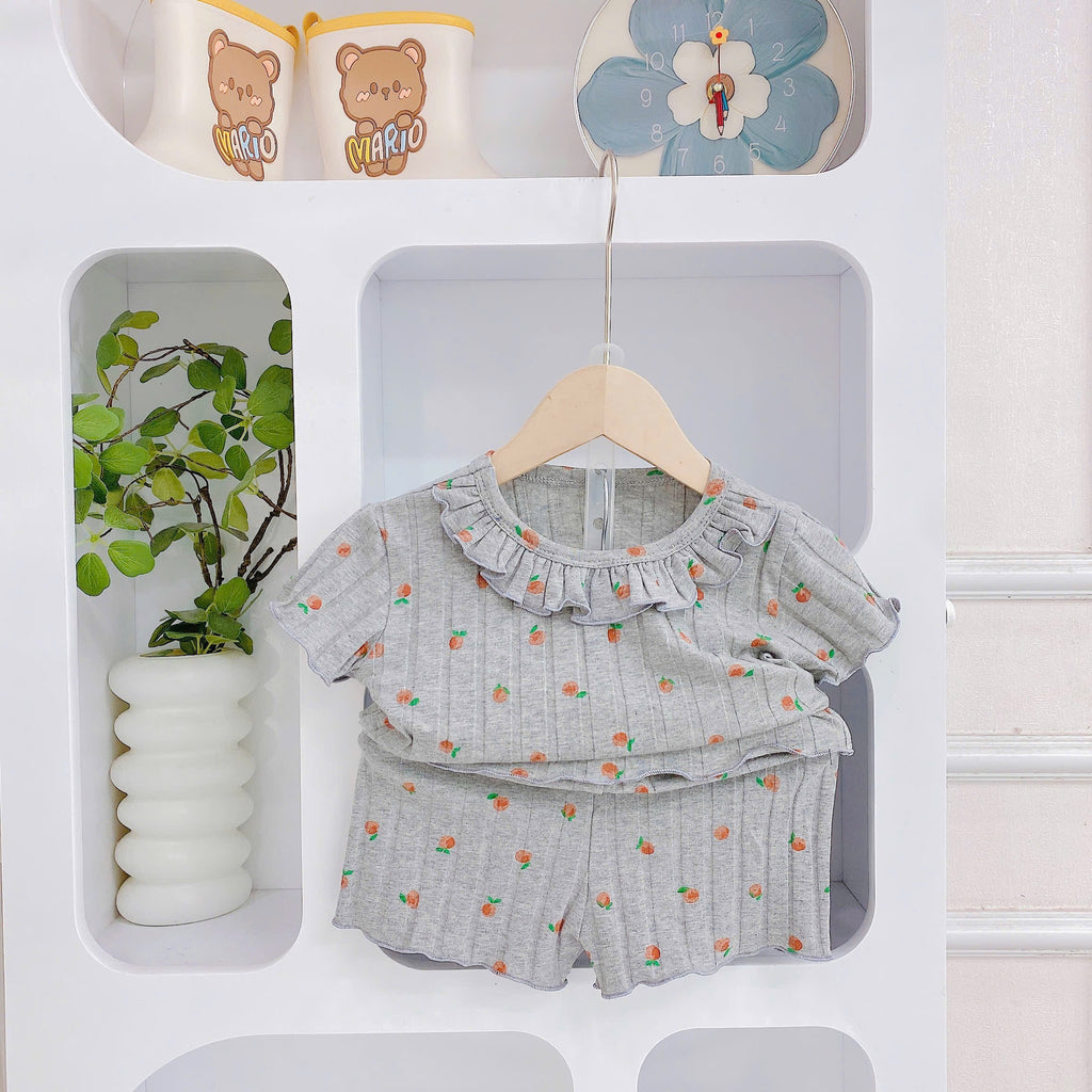Lynhkids Pleated Girls Play time Set