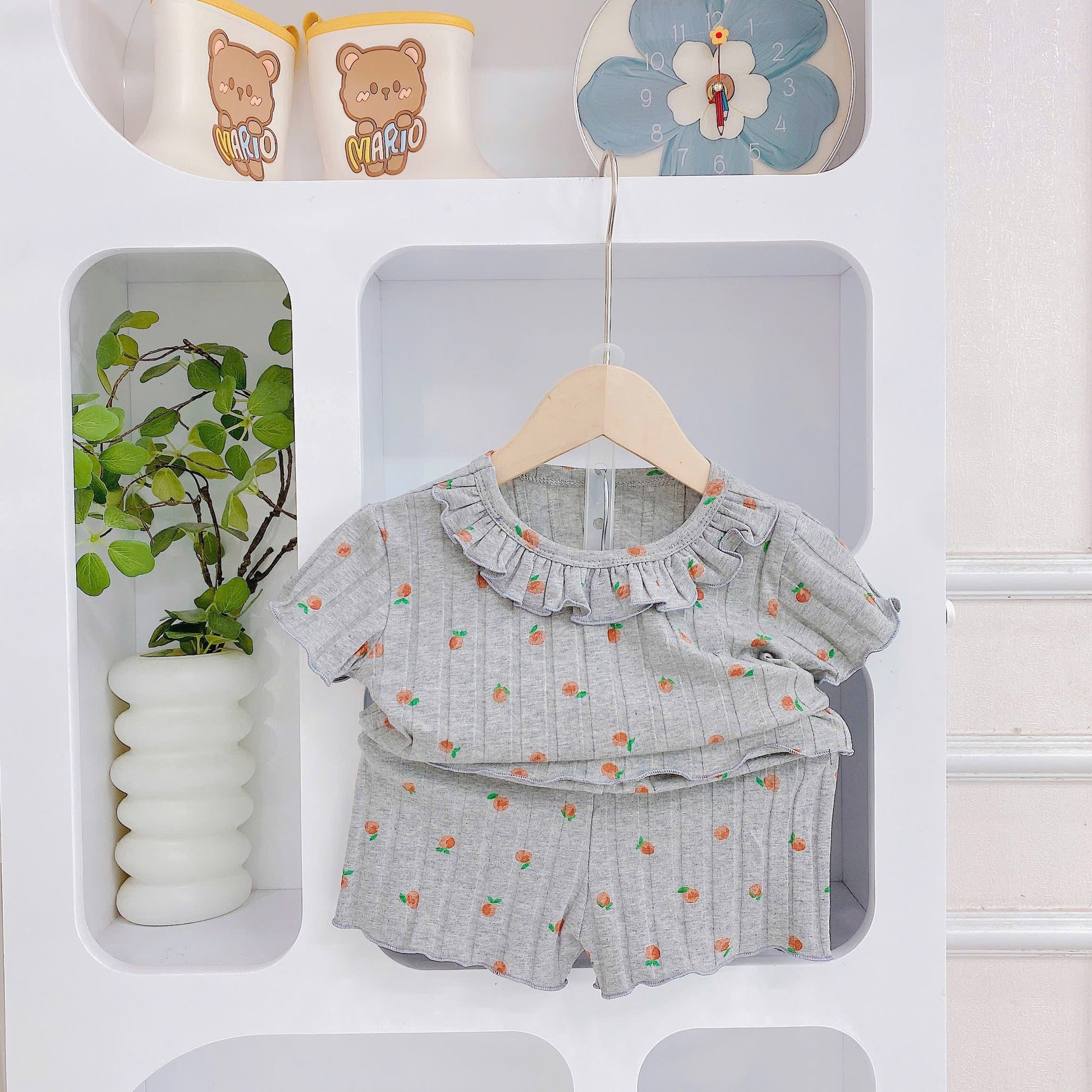 Lynhkids Pleated Girls Play time Set