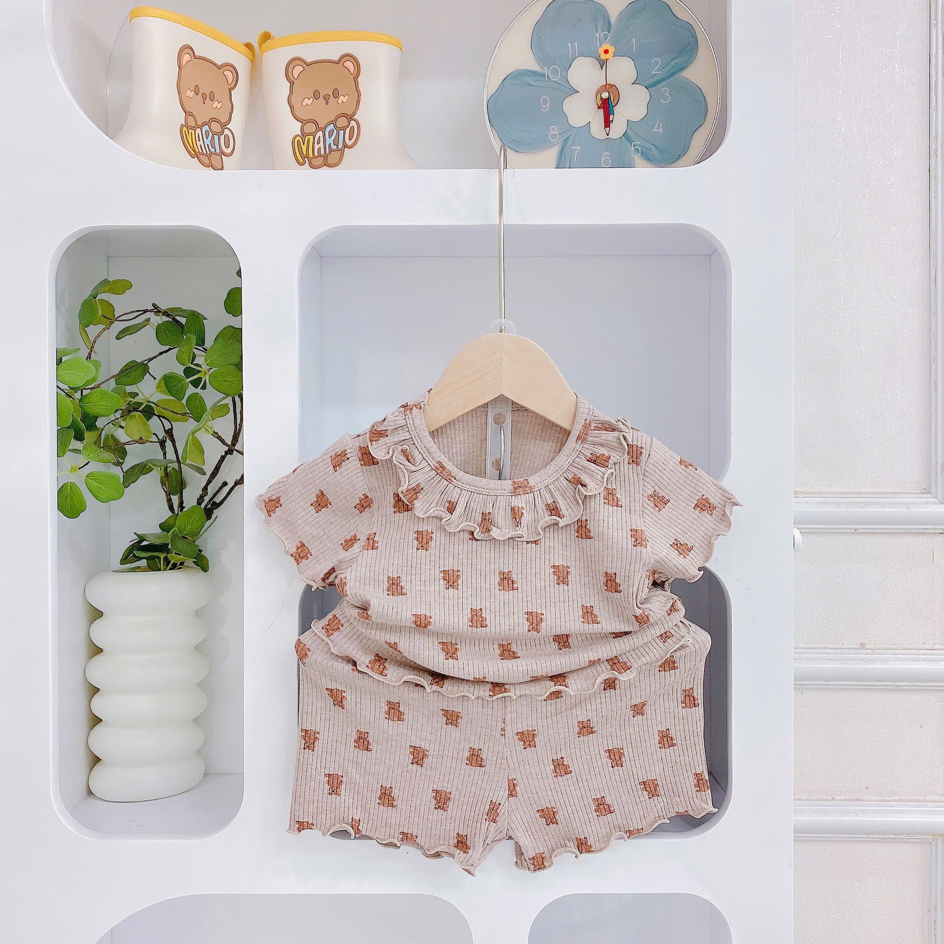 Lynhkids Pleated Girls Play time Set